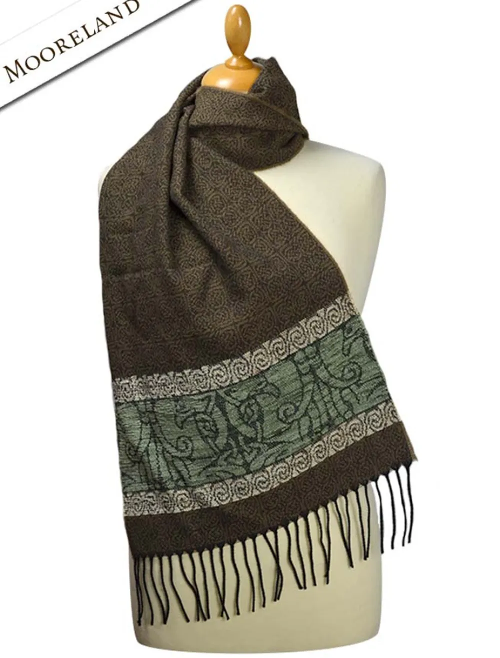 Flash Sale Celtic Birds Pattern Scarf Women Celtic Design Scarves