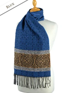 Best Celtic Nordic Pattern Scarf Women Celtic Design Scarves