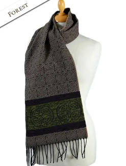 Best Celtic Nordic Pattern Scarf Women Celtic Design Scarves