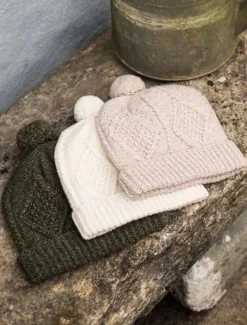 Cheap Handknit Aran Ski Hat Women Irish Wool Hats|Caps & Hats