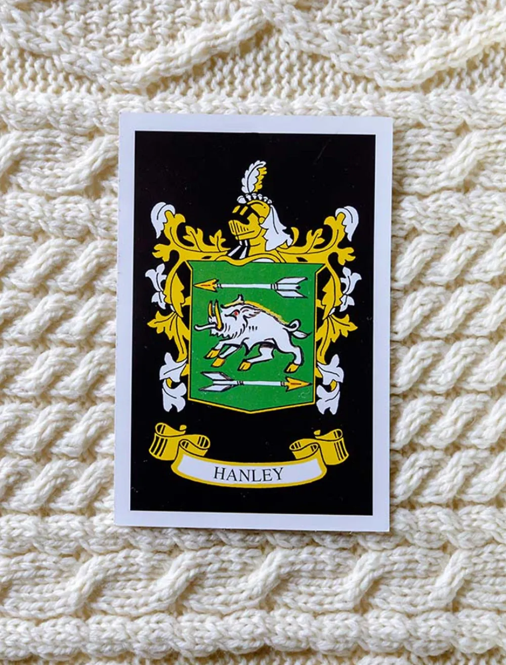 Cheap Hanley Clan Aran Throw Clan Throws