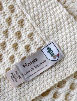 Clearance Hayes Clan Aran Throw Clan Throws