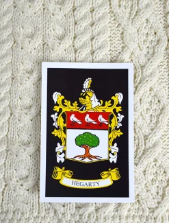 Sale Hegarty Clan Aran Throw Clan Throws