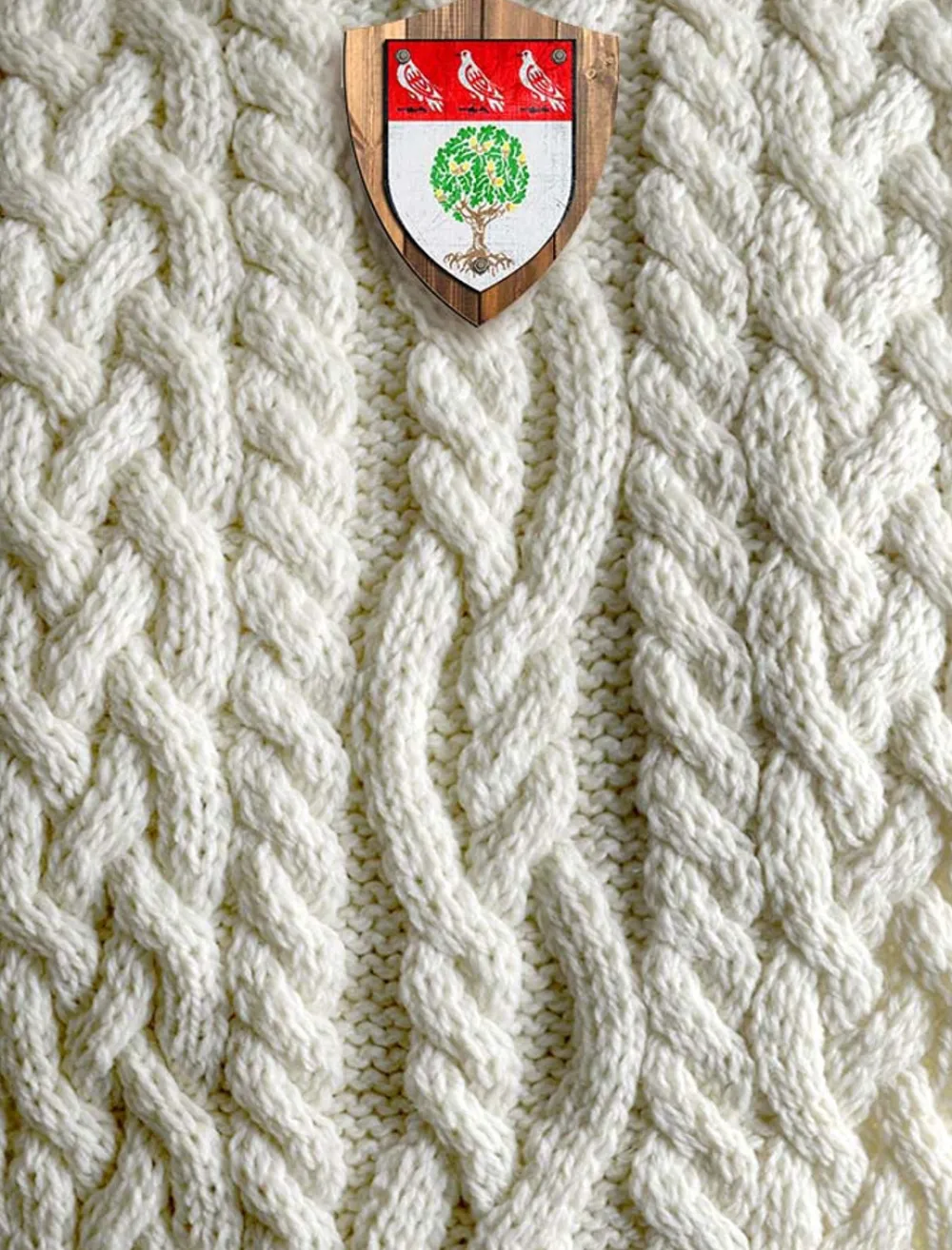 Sale Hegarty Clan Aran Throw Clan Throws