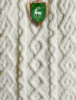 Cheap Hennessy Clan Aran Throw Clan Throws