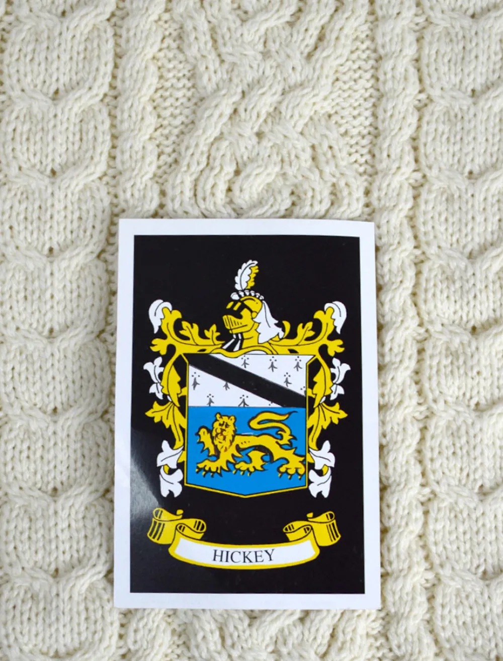 Discount Hickey Clan Aran Throw Clan Throws