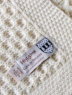 Discount Higgins Clan Aran Throw Clan Throws