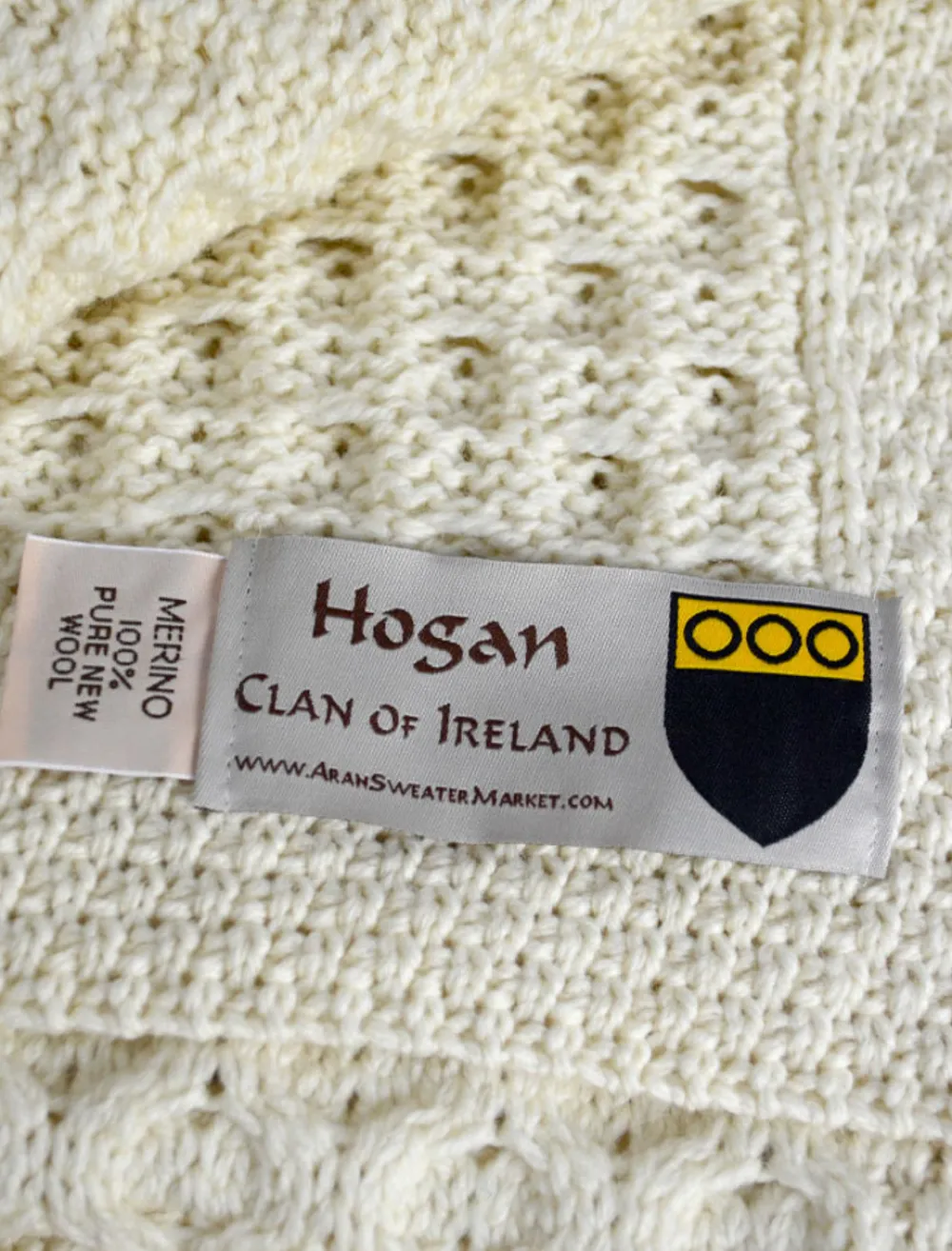 Best Sale Hogan Clan Aran Throw Clan Throws