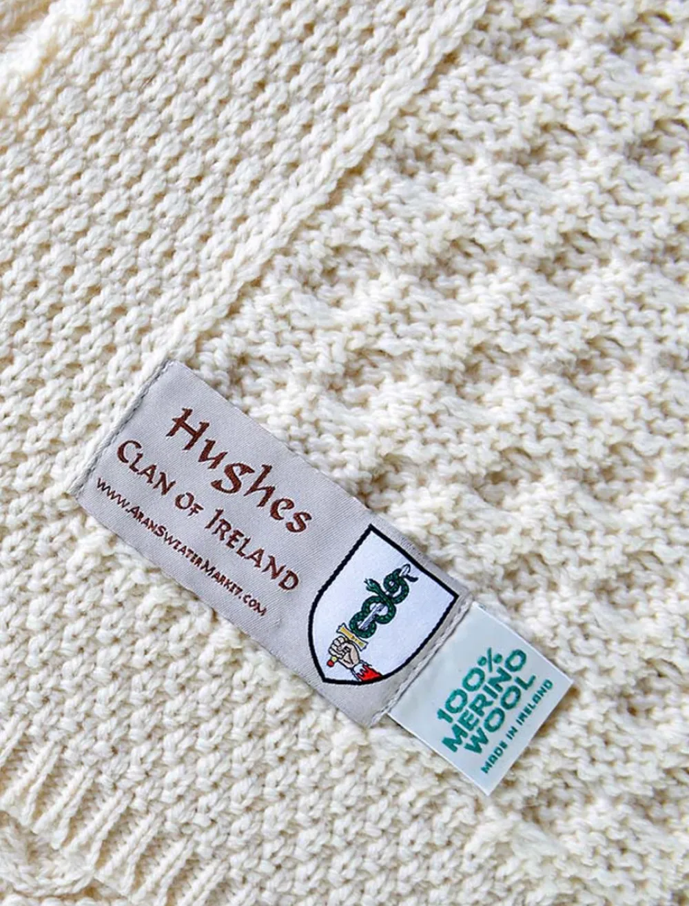 Discount Hughes Clan Aran Throw Clan Throws