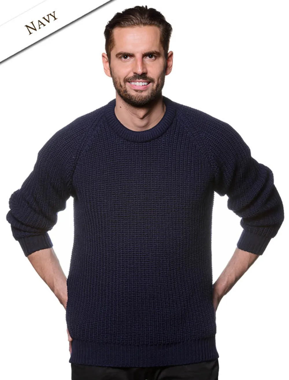 Flash Sale Irish Fishermans Ribbed Sweater Sweaters