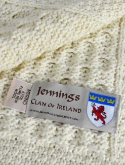 Flash Sale Jennings Clan Aran Throw Clan Throws