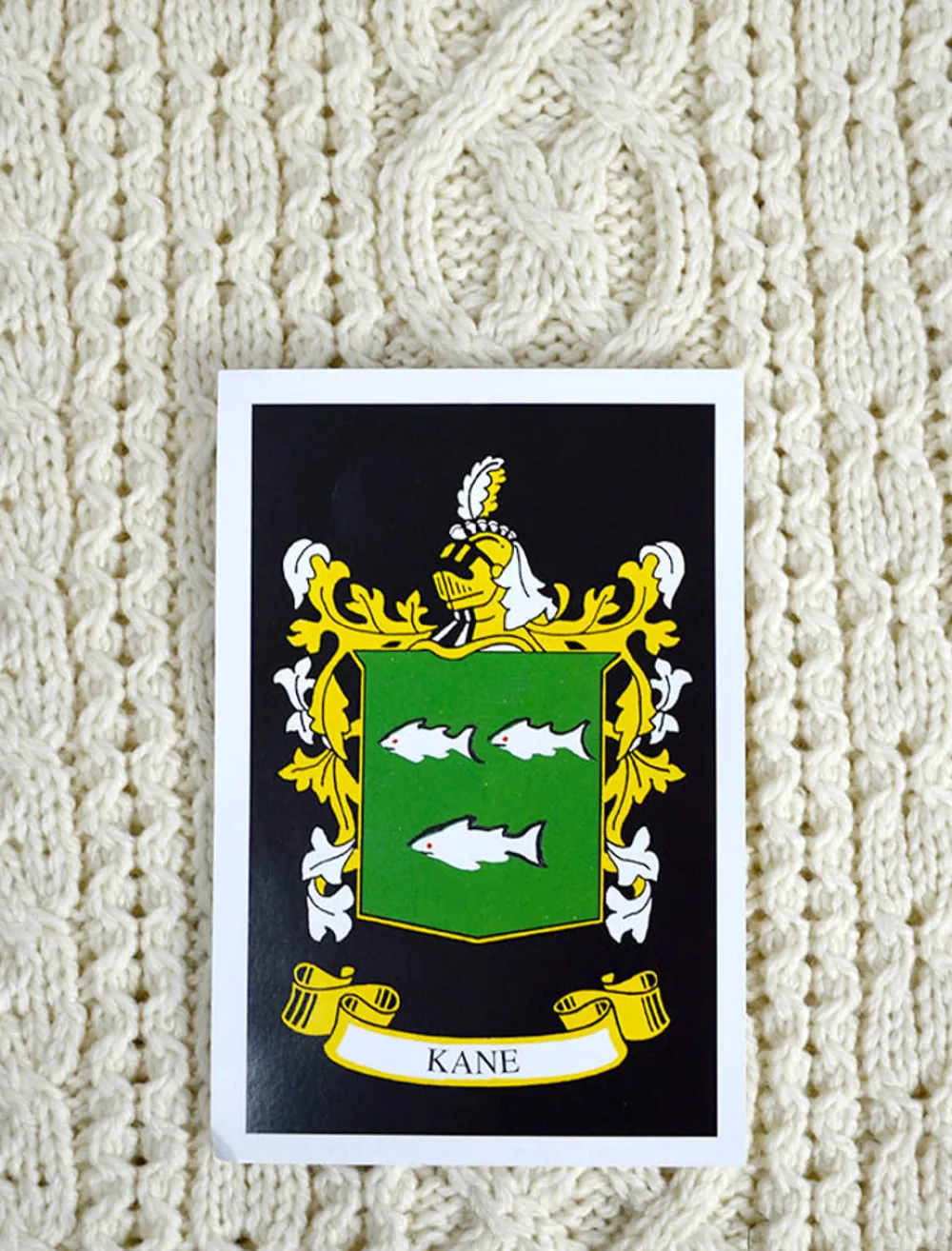 Flash Sale Kane Clan Aran Throw Clan Throws