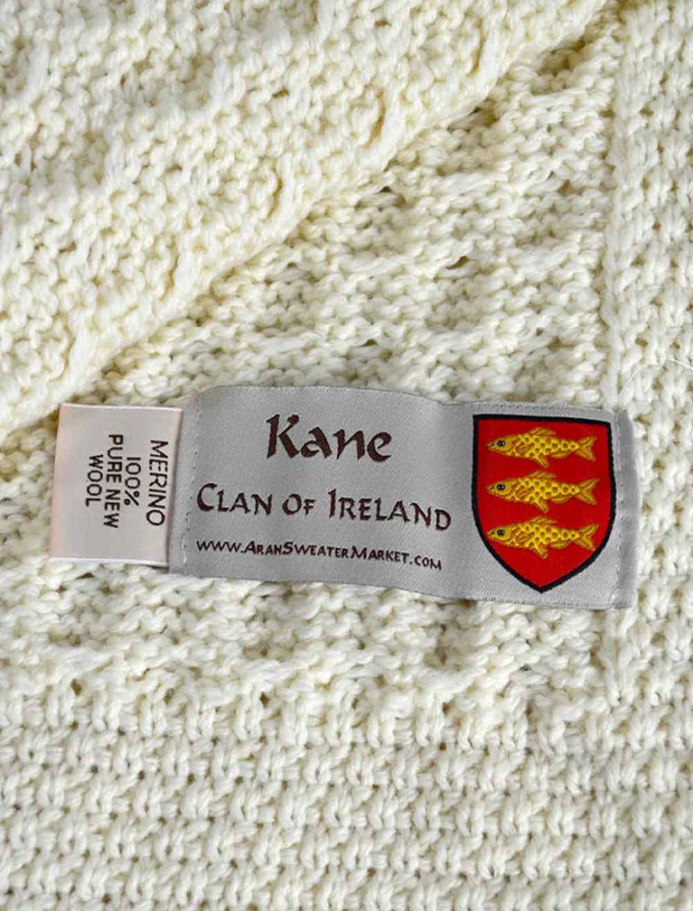 Flash Sale Kane Clan Aran Throw Clan Throws