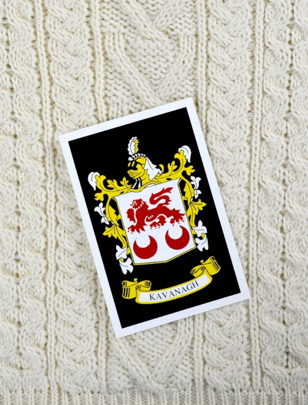 Cheap Kavanagh Clan Aran Throw Clan Throws