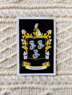 Cheap Kennedy Clan Aran Throw Clan Throws