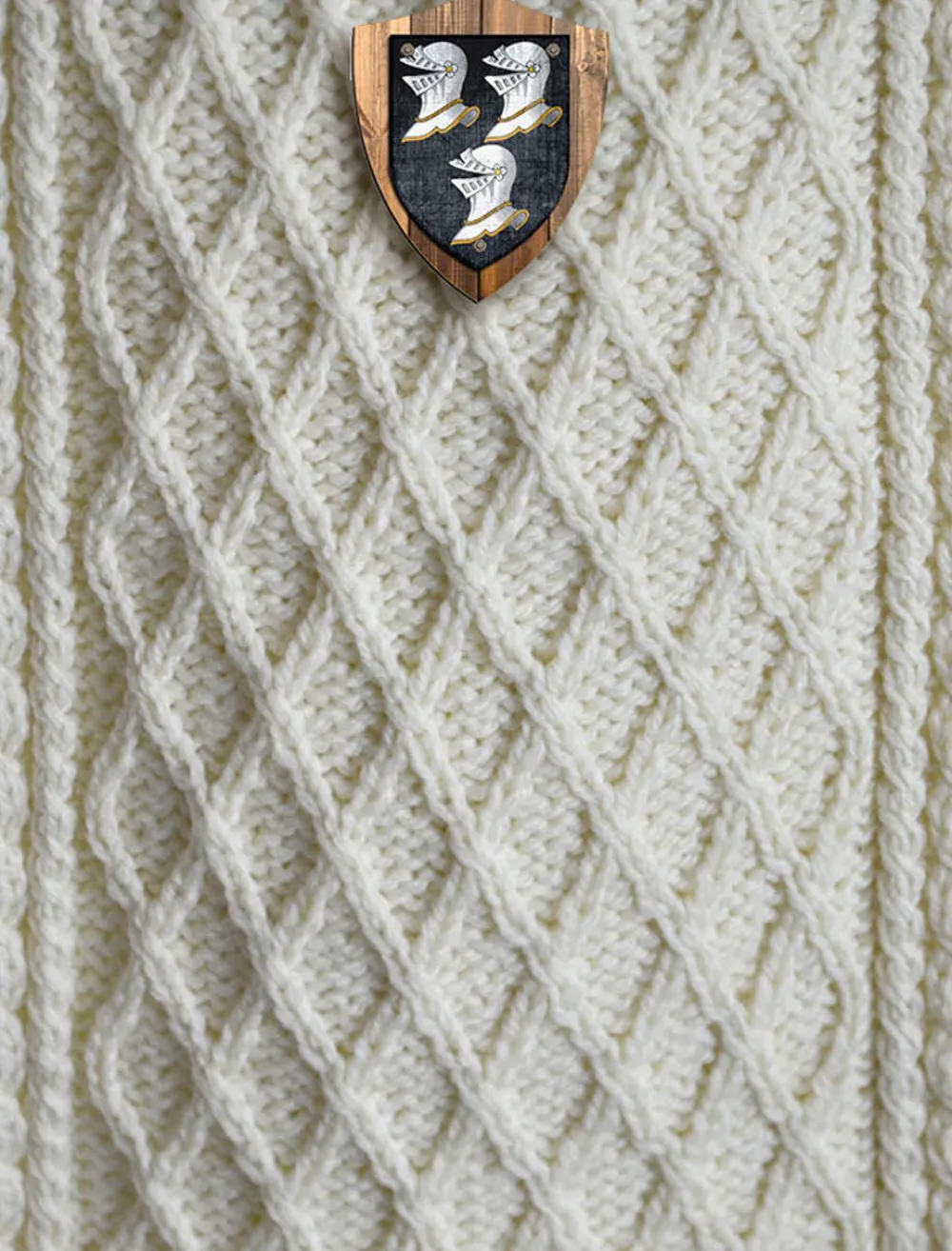Cheap Kennedy Clan Aran Throw Clan Throws