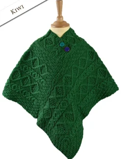 Fashion Kids Aran Poncho Kids Sweaters, Cardigans & Jackets
