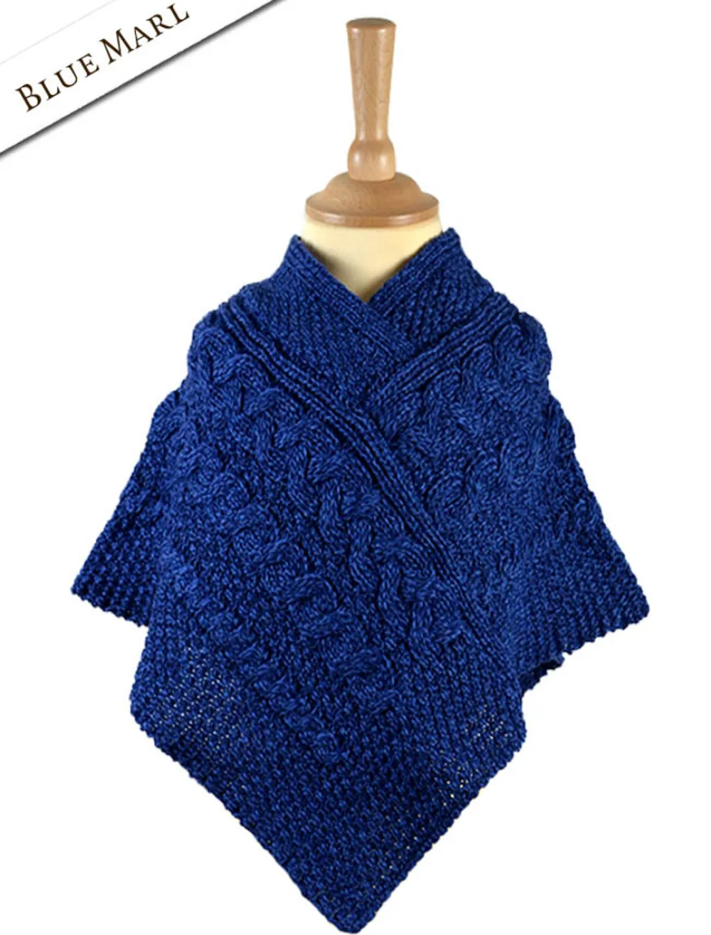 Online Kids Cable Knit Aran Poncho Kids Sweaters, Cardigans & Jackets