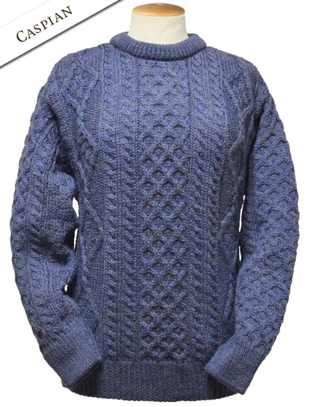 Store Lightweight Traditional Aran Wool Sweater Women Sweaters
