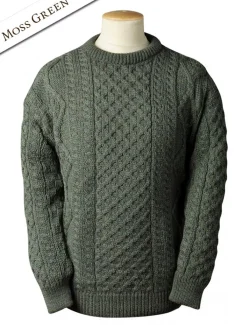 Store Lightweight Traditional Aran Wool Sweater Women Sweaters