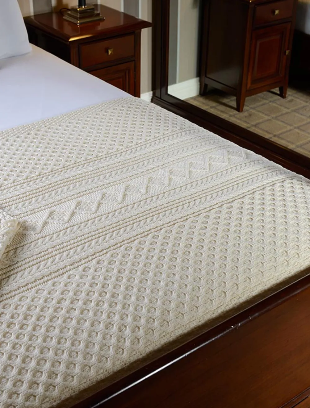 Sale Long Clan Aran Throw Clan Throws