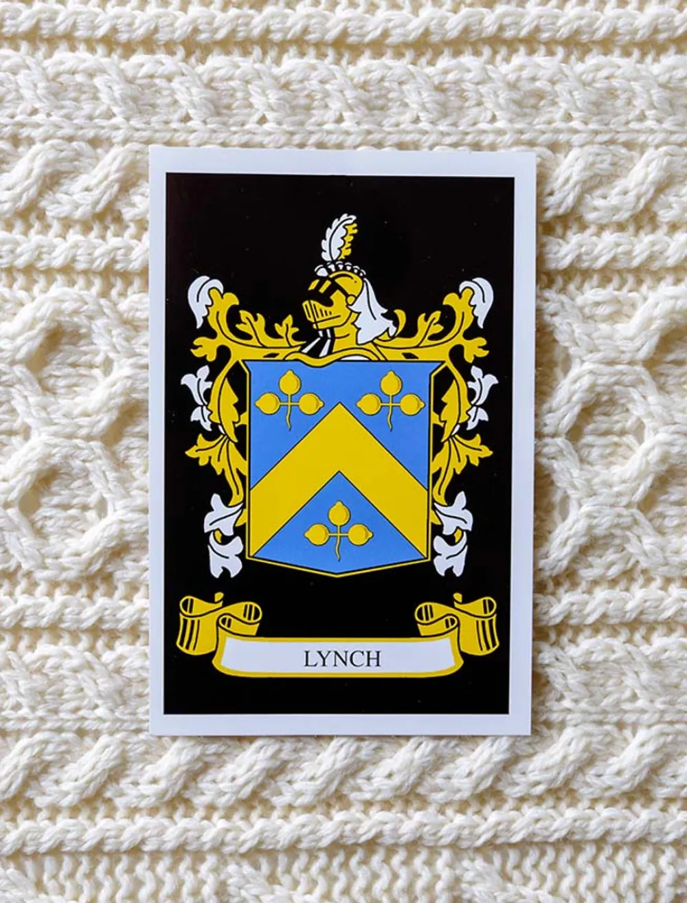 Sale Lynch Clan Aran Throw Clan Throws