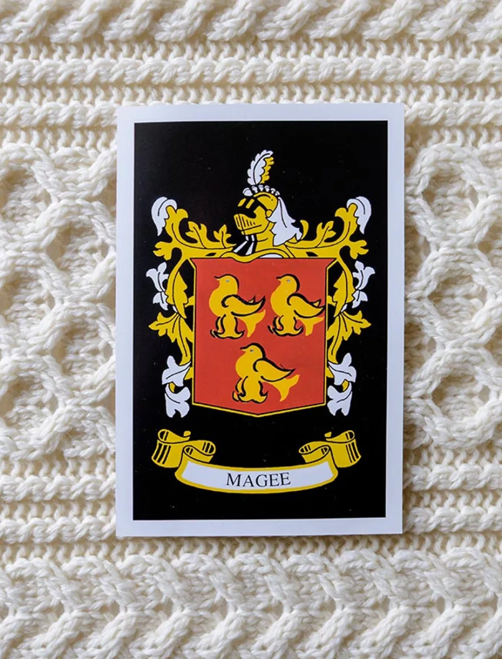 Hot Magee Clan Aran Throw Clan Throws