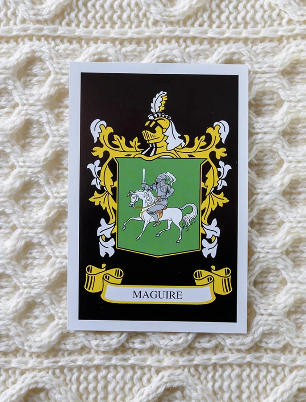 Discount Maguire Clan Aran Throw Clan Throws