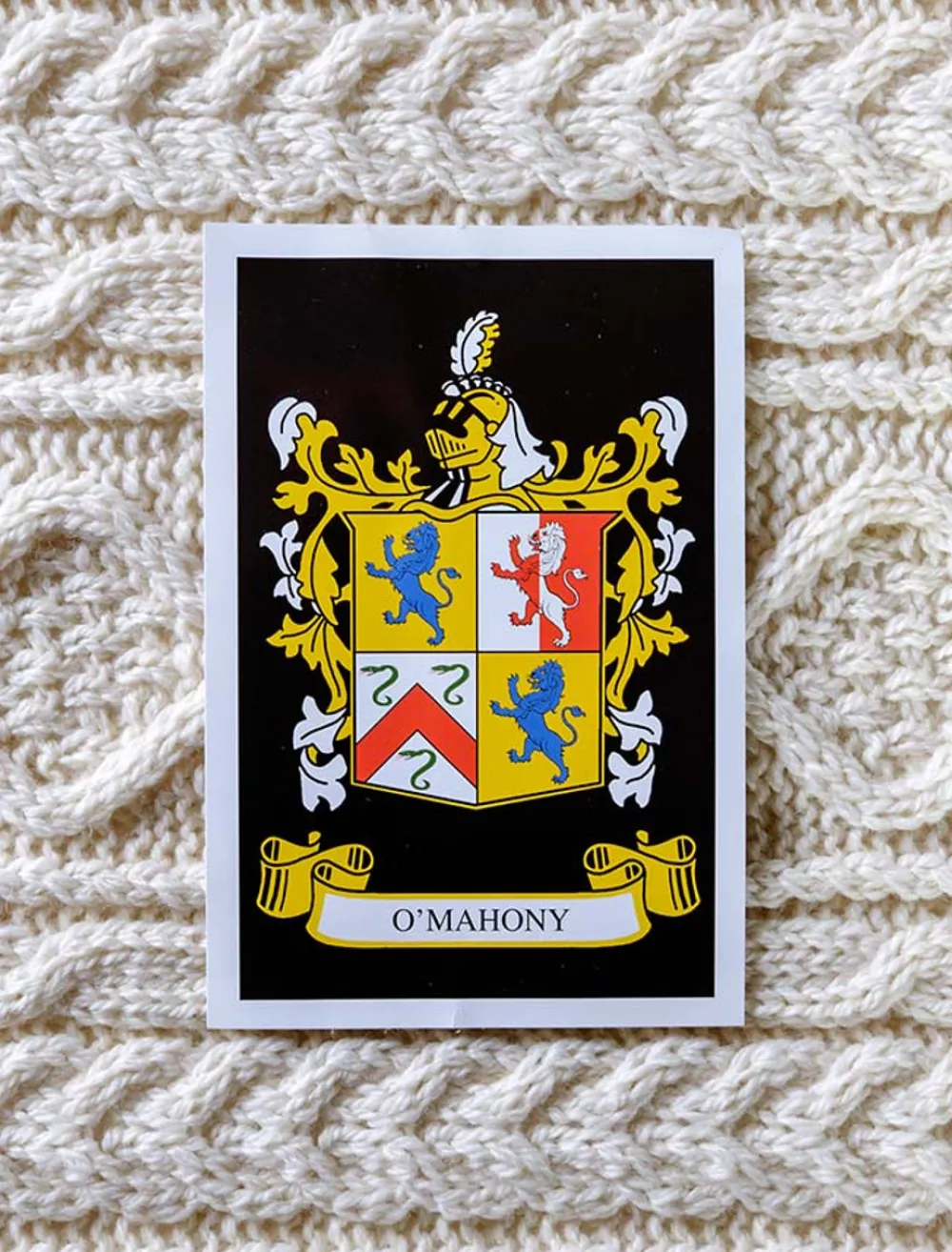 Clearance Mahony Clan Aran Throw Clan Throws