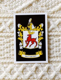 Flash Sale Mc Carthy Clan Aran Throw Clan Throws
