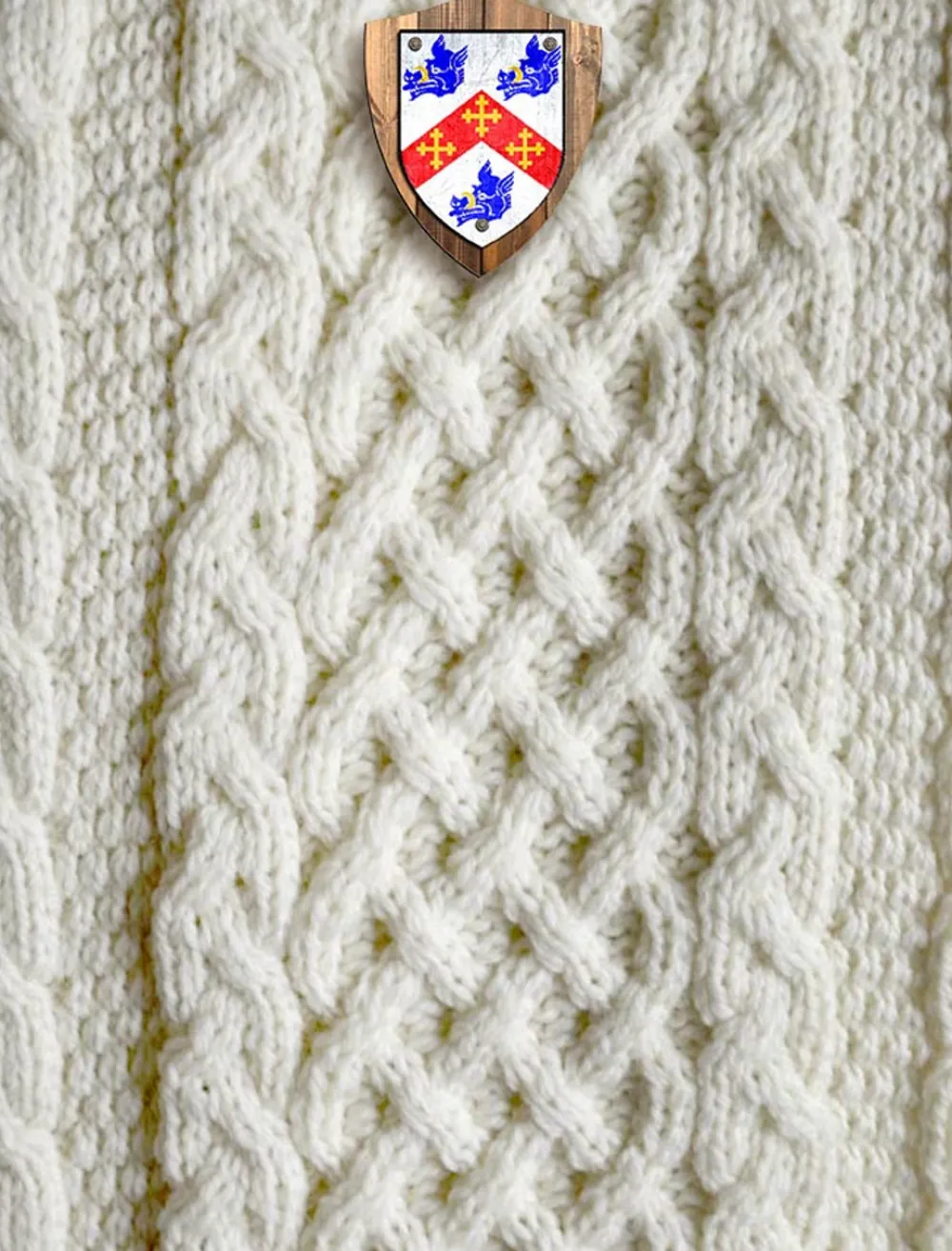 Outlet Mc Dermott Clan Aran Throw Clan Throws