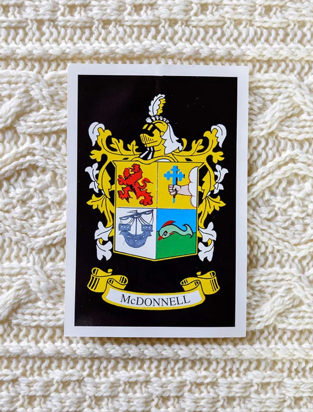 Best Mc Donnell Clan Aran Throw Clan Throws