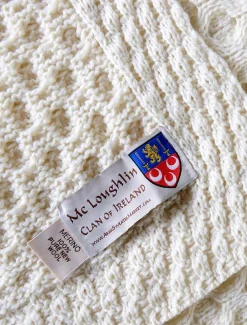 Online Mc Loughlin Clan Aran Throw Clan Throws