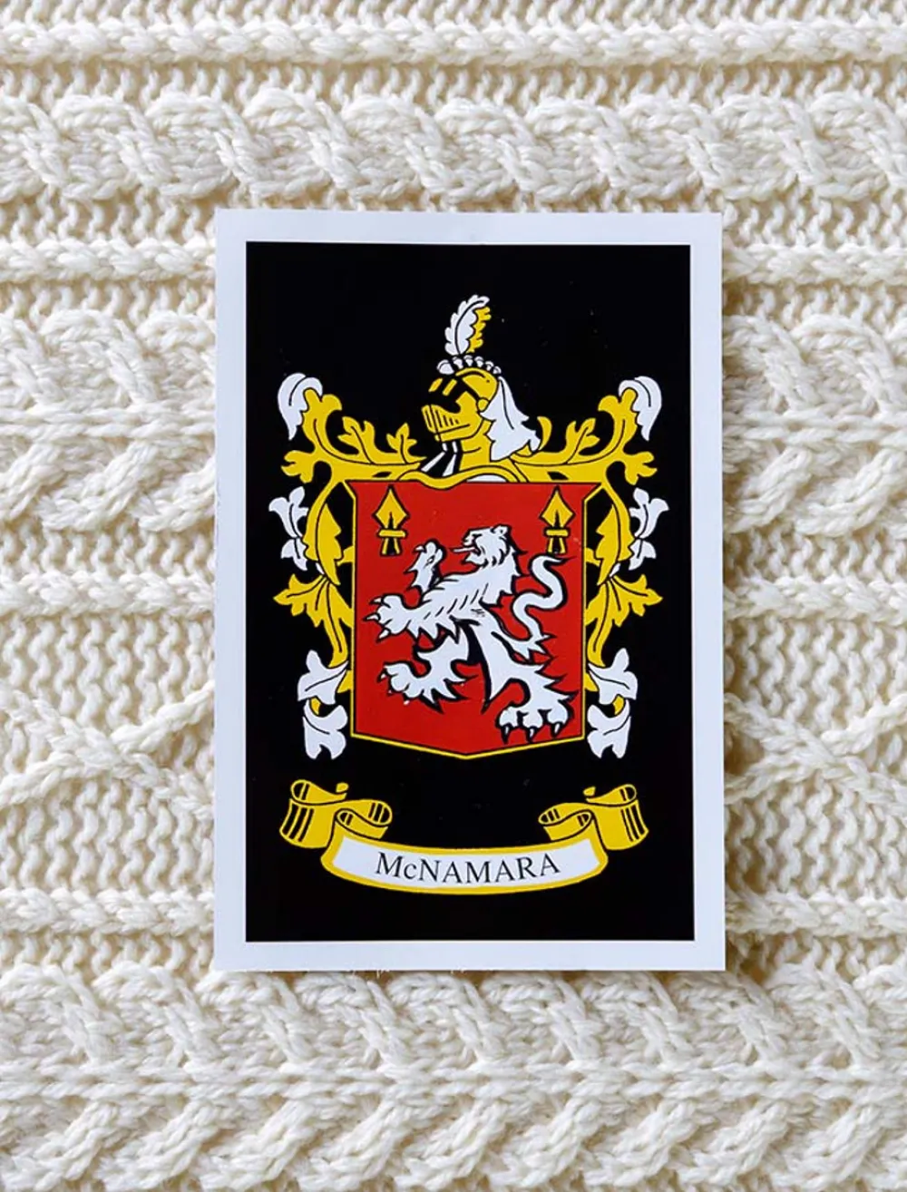 Shop Mc Namara Clan Aran Throw Clan Throws
