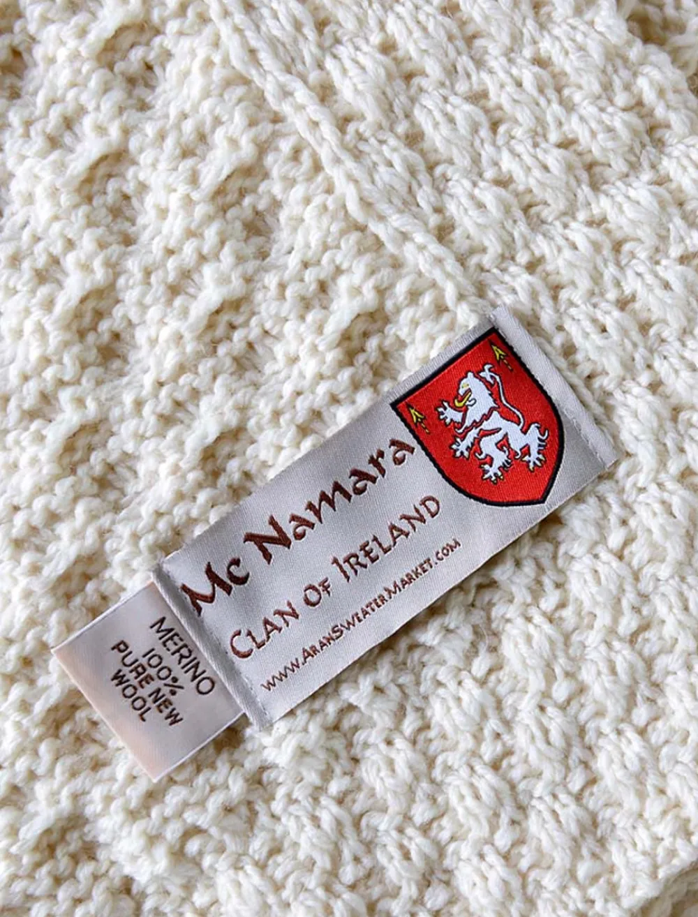 Shop Mc Namara Clan Aran Throw Clan Throws