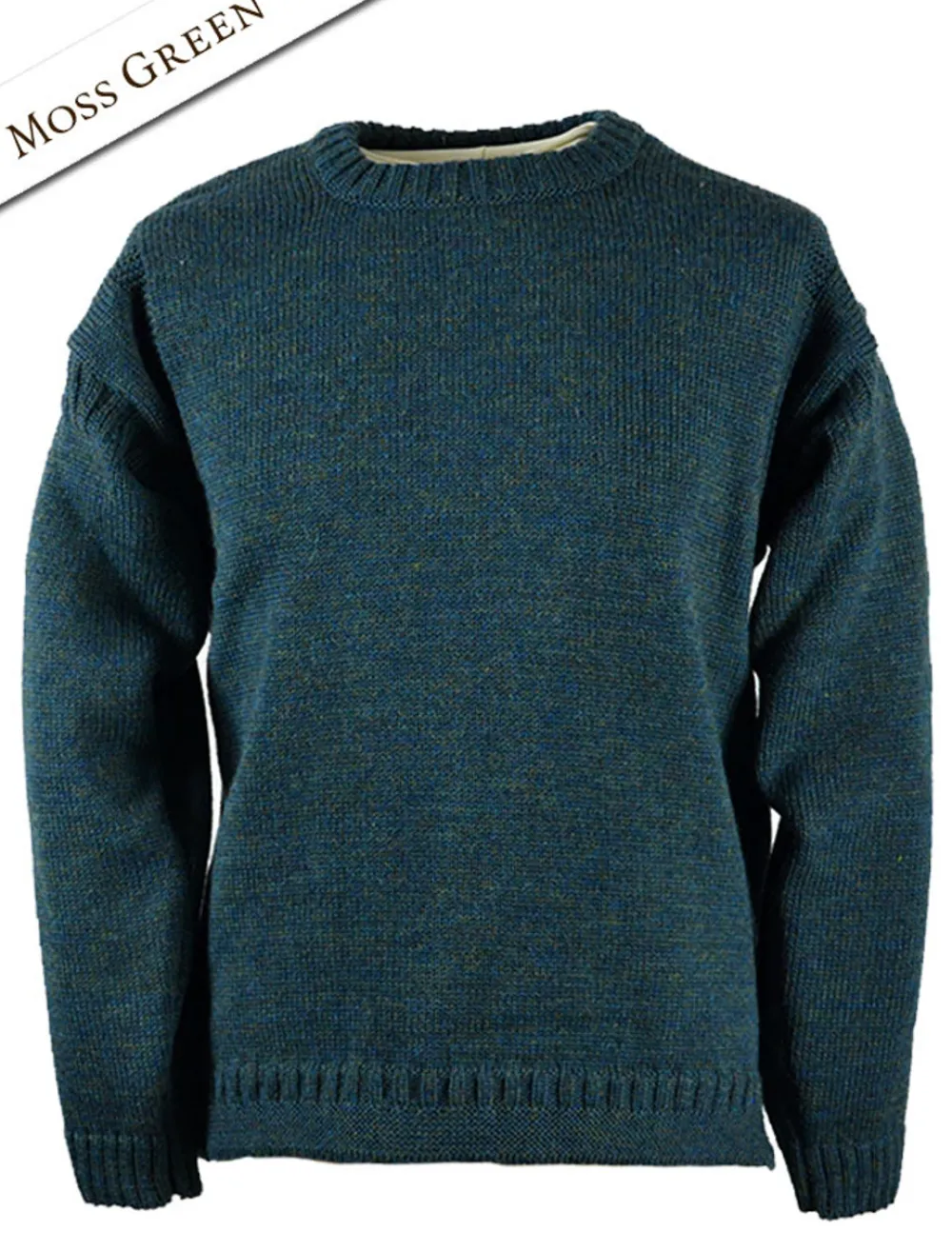 Best Sale Mens Crew Neck Guernsey Sweater Sweaters