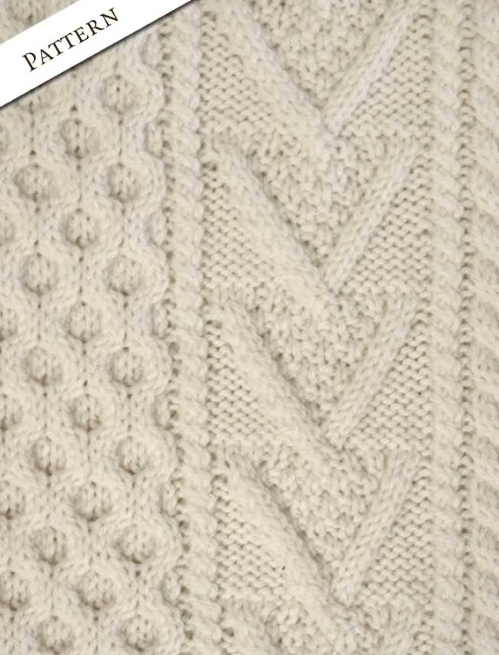 Cheap Mens Hand-knit Chevron Stitch Sweater Sweaters