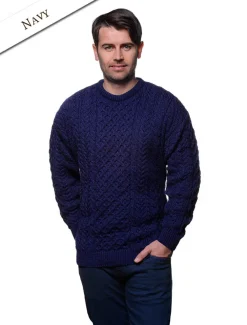 Online Men's Merino Aran Sweater Sweaters