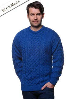 Online Men's Merino Aran Sweater Sweaters