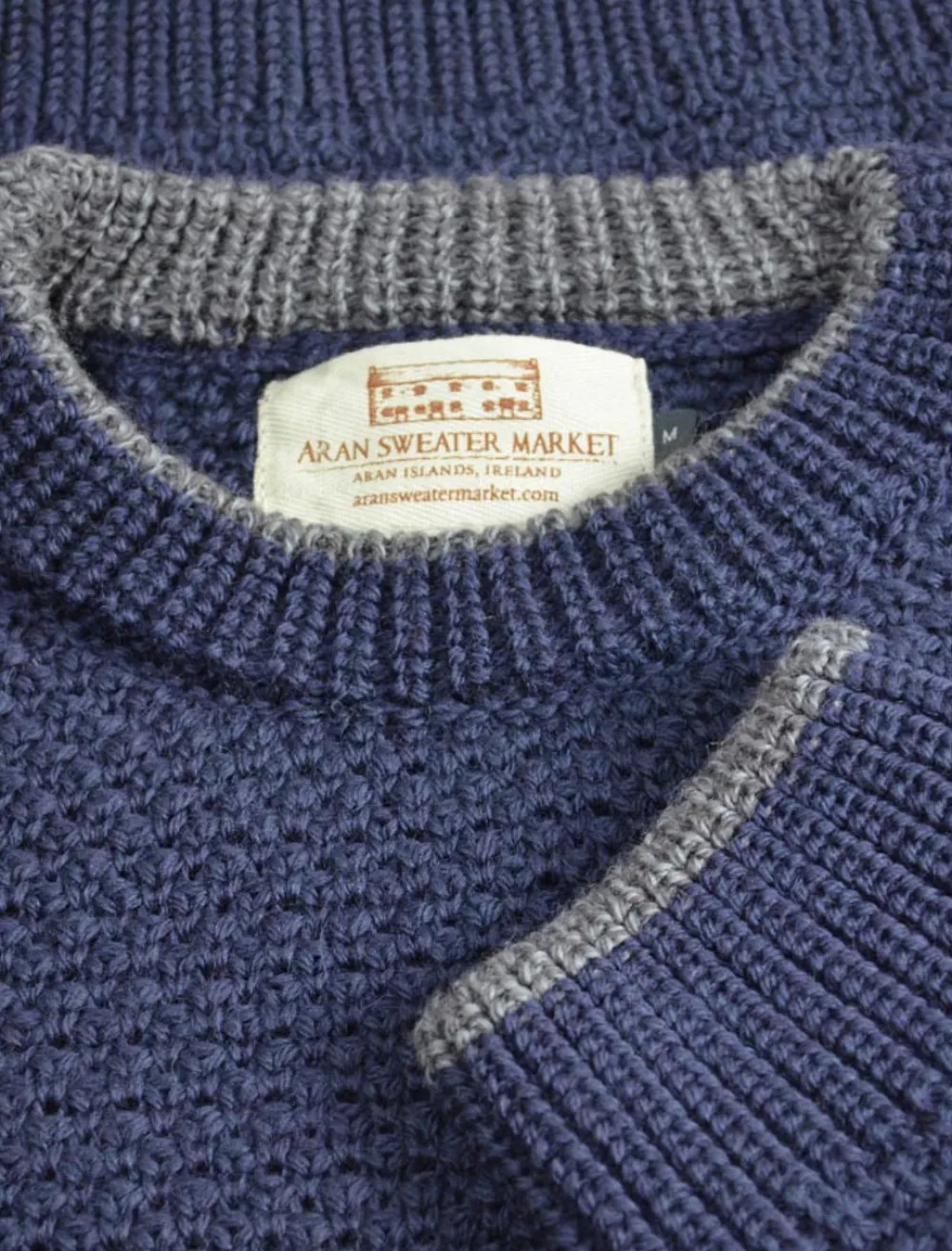 New Merino Textured Crew Neck Sweater Sweaters