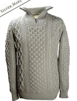 Sale Merino Wool Aran Troyer Sweaters