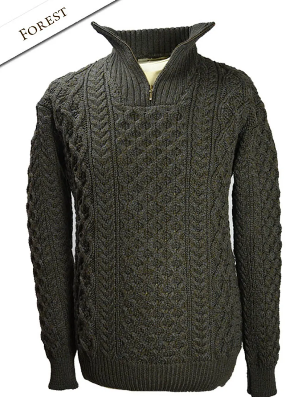 Sale Merino Wool Aran Troyer Sweaters