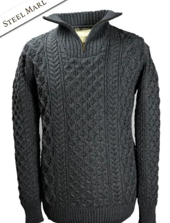 Sale Merino Wool Aran Troyer Sweaters