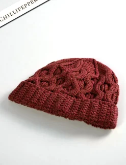 Cheap Merino Wool Cable Knit Hat Women Irish Wool Hats|Caps & Hats