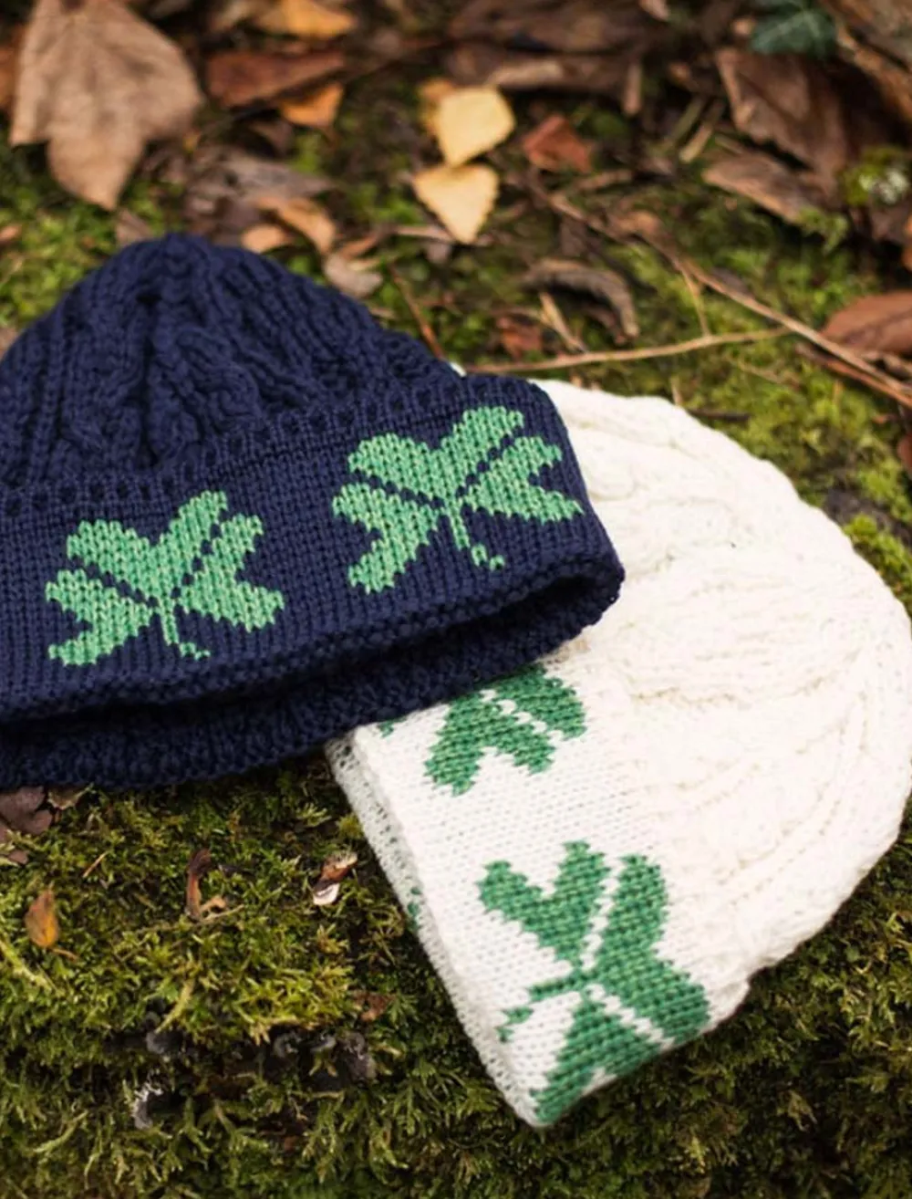 Sale Merino Wool Shamrock Hat Women Caps & Hats|Irish Wool Hats