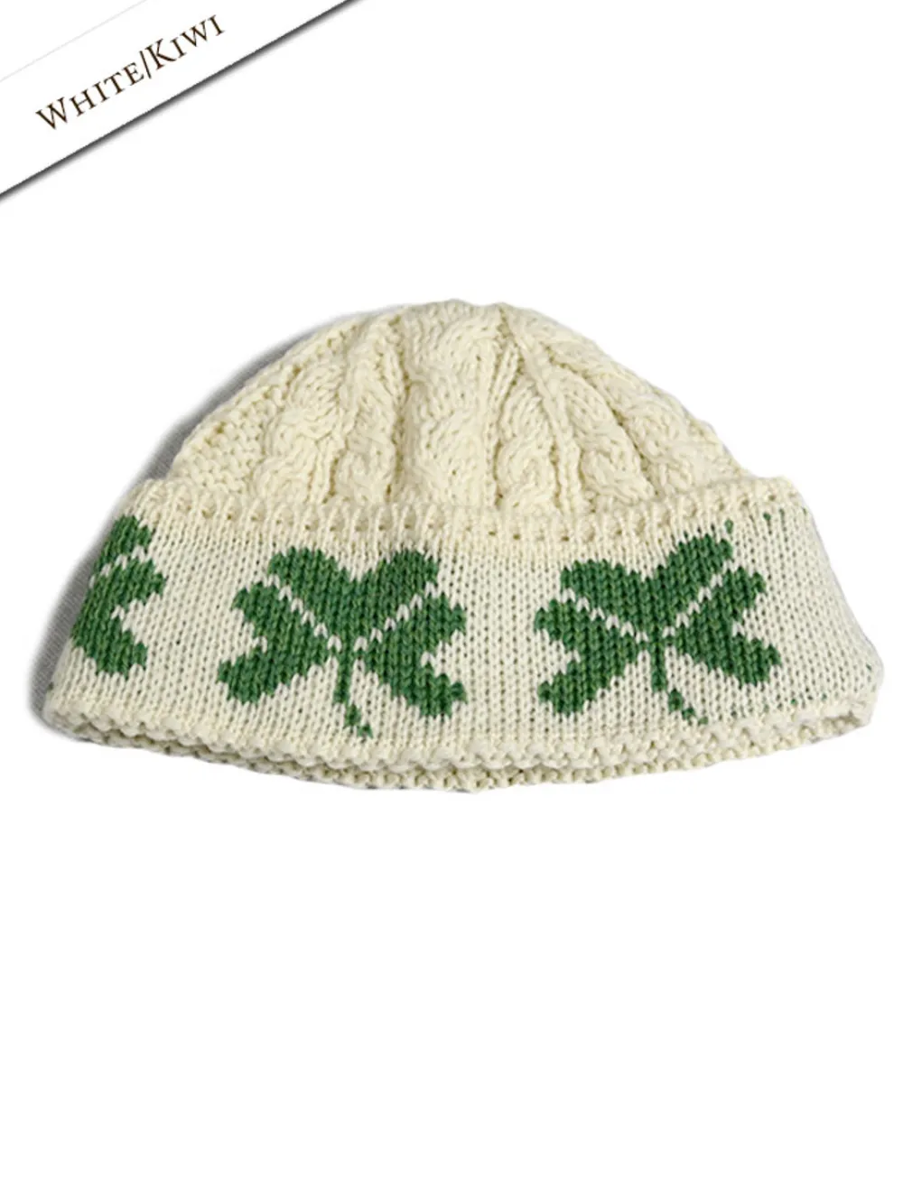 Sale Merino Wool Shamrock Hat Women Caps & Hats|Irish Wool Hats