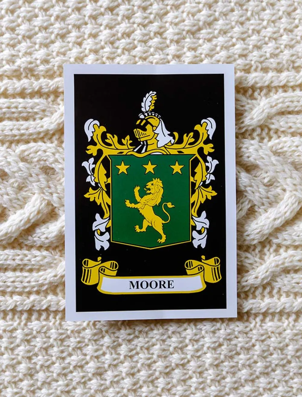 Best Sale Moore Clan Aran Throw Clan Throws