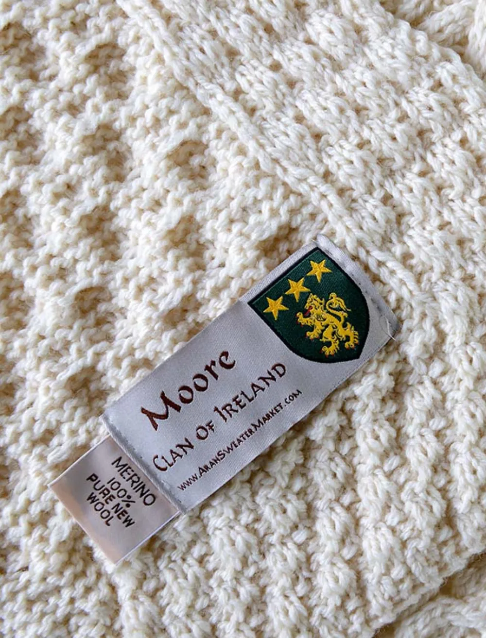 Best Sale Moore Clan Aran Throw Clan Throws