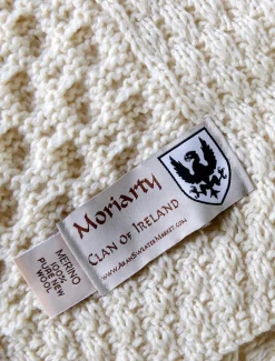 Fashion Moriarty Clan Aran Throw Clan Throws