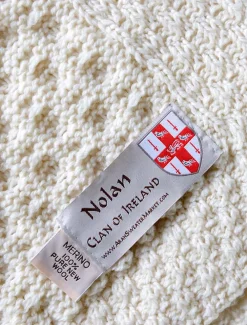 Fashion Nolan Clan Aran Throw Clan Throws